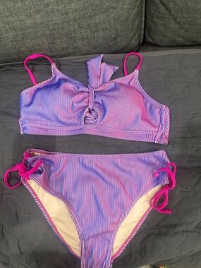 Cupshe NWT medium pink purple bikini